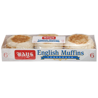 Bays Sourdough English Muffins, 6 Ct - Water Butlers