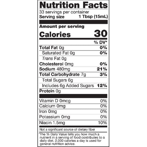 BetterBody Foods Organic Coconut Aminos Soy Sauce Replacement, 16.9 fl oz - Water Butlers