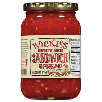 Wickles Spicy Red Sandwich Spread, 16 oz