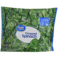 Great Value Chopped Spinach, 12 oz - Water Butlers