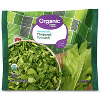 Great Value Organic Frozen Chopped Spinach, 10 oz - Water Butlers