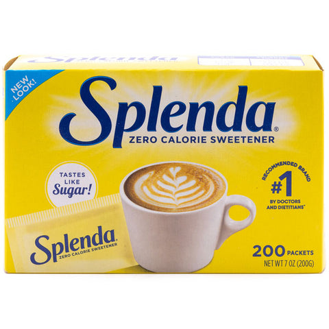 Splenda Zero Calorie Sweetener Packets, 200 Count