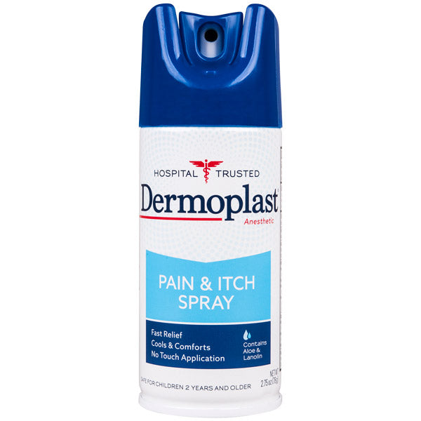 Dermoplast Antiseptic Pain Burn & Itch Spray, 2.75 oz