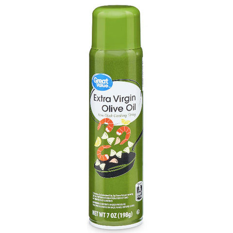 Great Value Extra Virgin Olive Oil Cooking Spray, 7 oz - Water Butlers