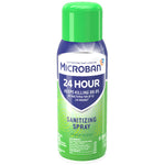 Microban 24 Hour Disinfectant Sanitizing Spray, Fresh Scent, 15 fl oz
