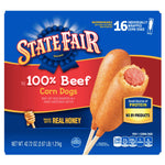 State Fair® 100% Beef Corn Dogs, 16 Count