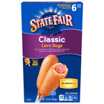 State Fair® Honey Sweetened Batter Classic Corn Dogs, 6 Count