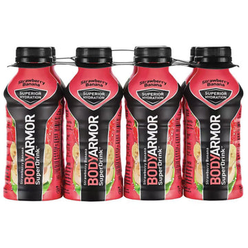 BodyArmor Sports Drink, Strawberry Banana, 12 Fl. oz. 8 Ct