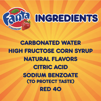 Fanta Cans Strawberry 12fl oz, 12 Ct - Water Butlers