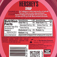 Hershey's Strawberry Syrup, 22oz - Water Butlers