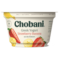 Chobani Greek Yogurt, Strawberry Banana, 5.3oz - Water Butlers