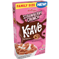Kellogg's Strawberry Crunch Krave Family Size 17.3 oz