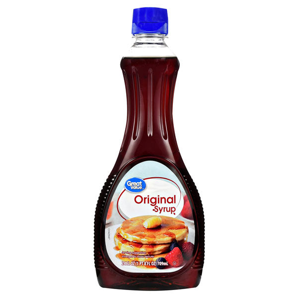 Great Value Original Syrup, 24 oz