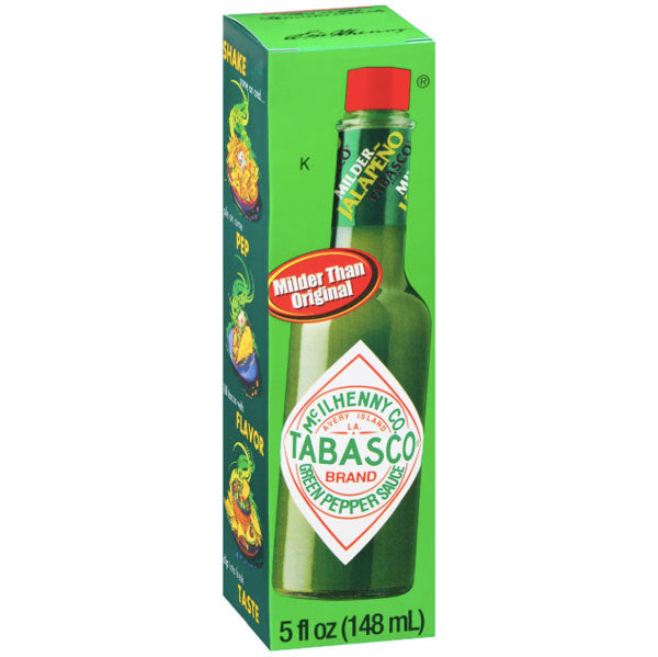 Tabasco Green Pepper Jalapeno Sauce, 5 oz - Water Butlers