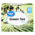Great Value Green Tea Bags, 40 Count