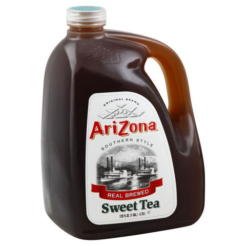 AriZona Southern Style Real Brewed Sweet Tea, 128 fl oz