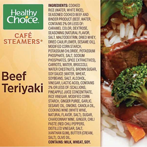 Healthy Choice Beef Teriyaki, 9.5 oz - Water Butlers