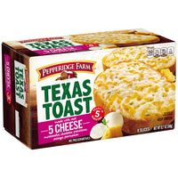 Pepperidge Farm Texas Toast Frozen 5 Cheese Bread, 8 Count
