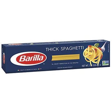 Barilla® Classic Blue Box Thick Spaghetti, 16 OZ