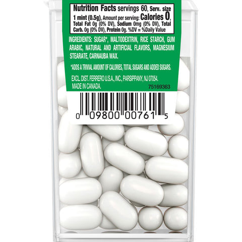 Tic Tac Fresh Breath Mints, Freshmint Singles, 1 oz