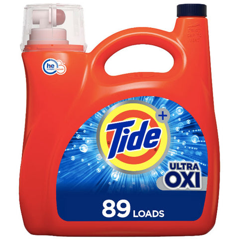 Tide Ultra Oxi, 89 Loads Liquid Laundry Detergent, 138 oz