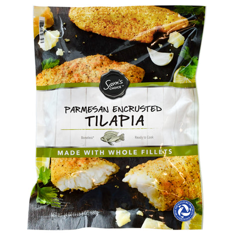 Sam’s Choice Parmesan Encrusted Tilapia Fillets, 24 oz