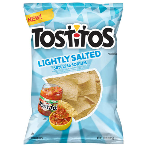 Tostitos Lightly Salted Restaurant Style Tortilla Chips, 12 oz