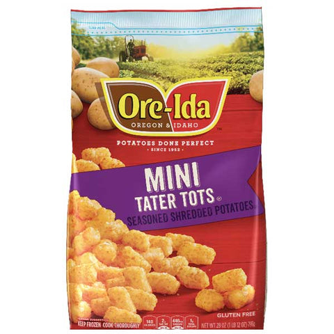 Ore-Ida Mini Tater Tots, 28 oz - Water Butlers