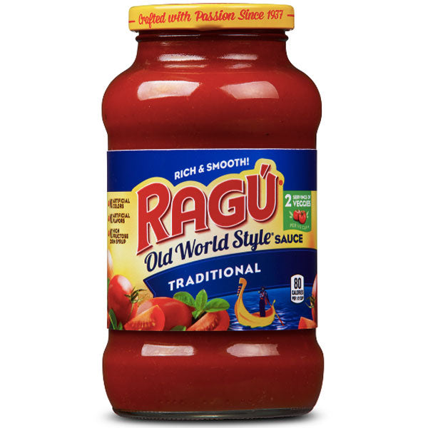 Ragú Old World Style Traditional Sauce, 24 oz. - Water Butlers