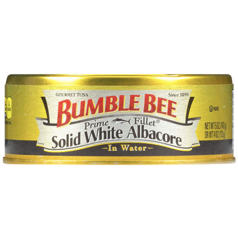 Bumble Bee Prime Fillet Solid White Albacore Tuna in Water, 5oz - Water Butlers