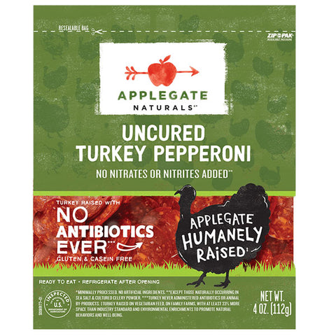 Applegate Natural Uncured Turkey Pepperoni, 4 oz.