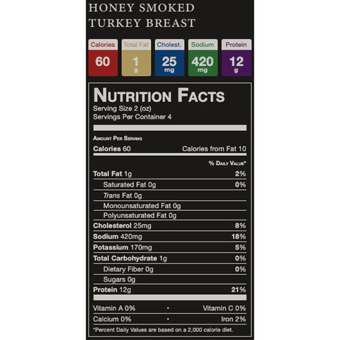 Boar's Head Honey Smoked Turkey Breast, 8 oz.