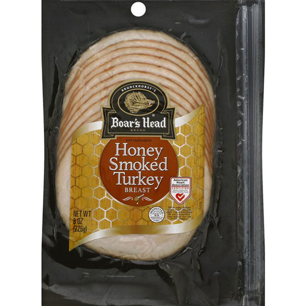 Boar's Head Honey Smoked Turkey Breast, 8 oz.