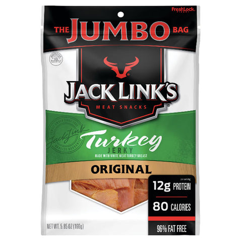 Jack Link's Turkey Jerky, Original, 5.85 oz. - Water Butlers