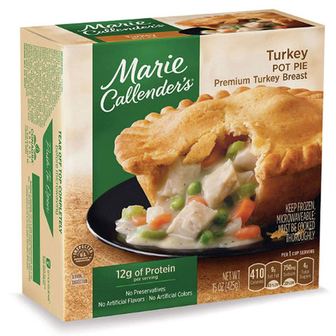 Marie Callender's Turkey Pot Pie, 15 oz - Water Butlers