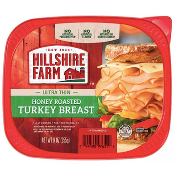 Hillshire Farm® Ultra Thin Honey Roasted Turkey Breast, 9 oz.