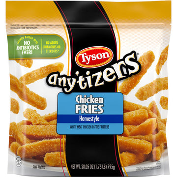Tyson Any'tizers® Home-Style Chicken Fries, 28.05 oz.