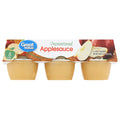 Great Value Unsweetened Applesauce, 4 oz, 6 Ct - Water Butlers