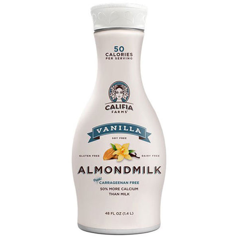 Califia Farms Vanilla Almond Milk, Dairy Free Milk Substitute, 48 oz