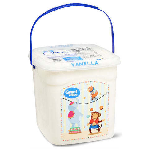 Great Value Vanilla Ice Cream, 1 gallon