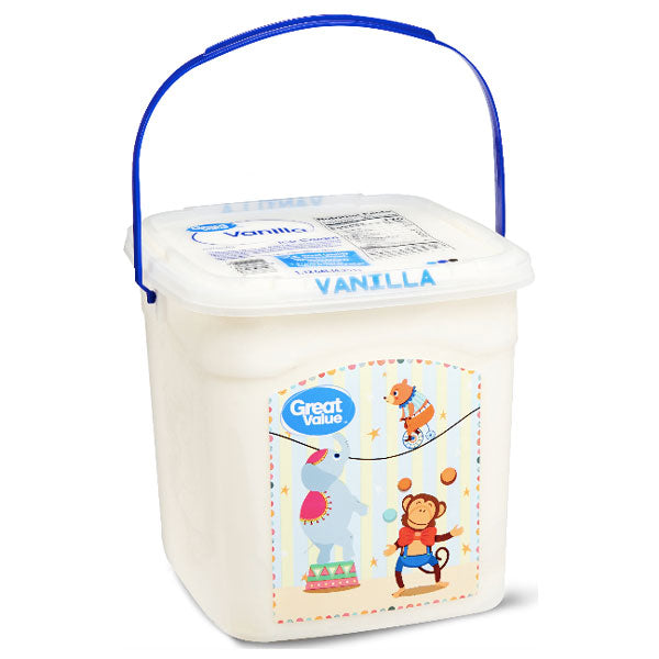 1 Gallon Ice Cream Tub with Lid (8)