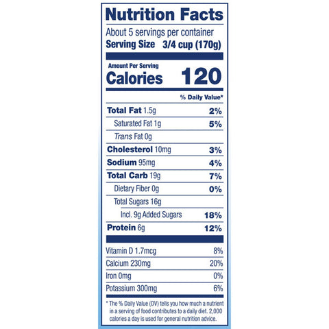 Stonyfield Organic Vanilla Low fat Yogurt, 32 oz.