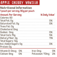 GoGo squeeZ Applesauce, Variety Pack: GIMME 5, Cherry Vanilla, Fruity 4. 3.2oz, 12 Ct - Water Butlers