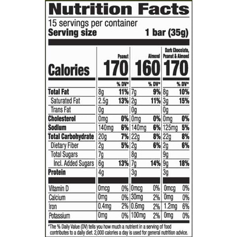 Nature Valley Sweet & Salty Nut Granola Bars Variety Pack 15 Ct - Water Butlers