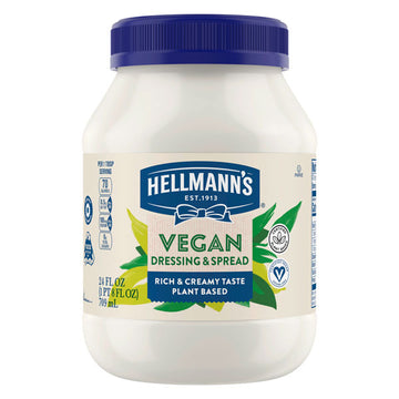 Hellmann's Vegan Mayonnaise Dressing and Spread Mayo, 24 oz