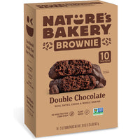 Nature's Bakery Whole Wheat Chocolate Brownie Bars, 10 Twin Packs