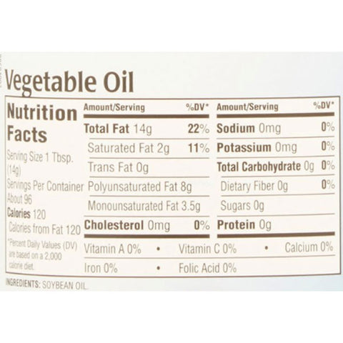 Great Value Vegetable Oil, 48 fl oz - Water Butlers