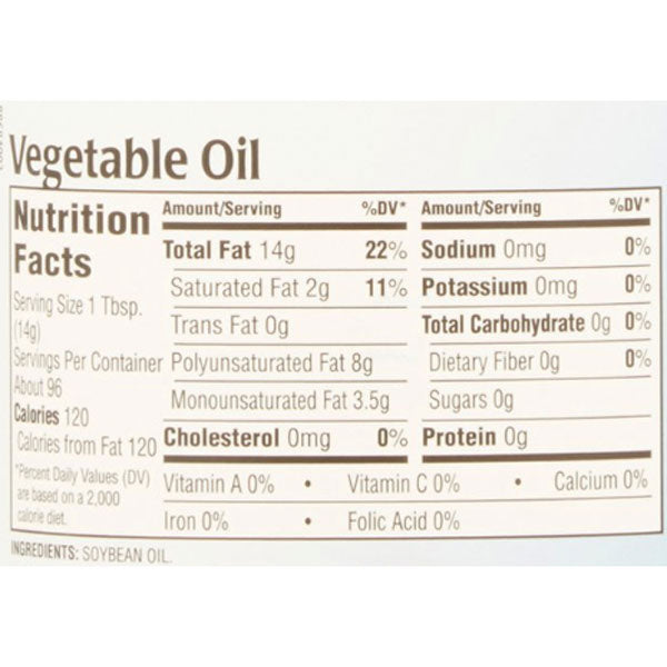 Great Value Vegetable Oil, 48 fl oz 