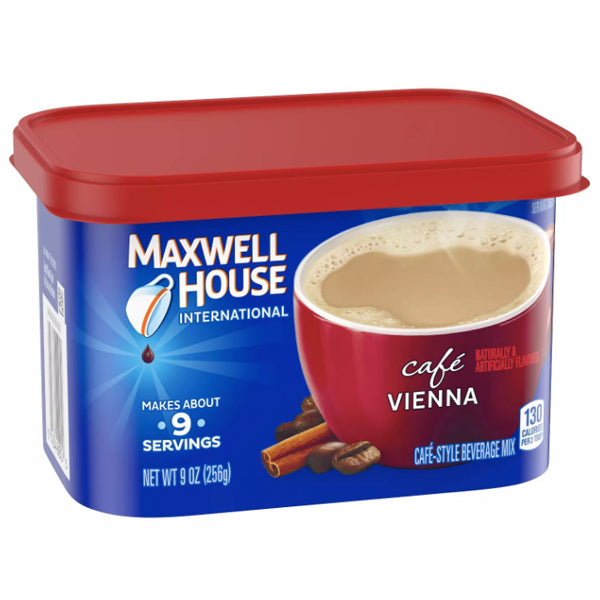 Maxwell House Café Vienna Cafe Mix Coffee, 9 oz - Water Butlers