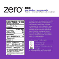 Vitaminwater Zero XXX, Açai-Blueberry-Pomegranate, 16.9 fl oz, 6 Ct - Water Butlers